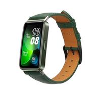 kwmobile Bracelet Compatible avec Huawei Band 10/9 / 8 - Bracelet de Rechange en Cuir Véritable pour Fitness Tracker