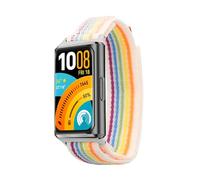 kwmobile Bracelet compatible avec Huawei Band 11 / Band 11 Pro - Bracelets de rechange en nylon pour fitness tracker - multicolore