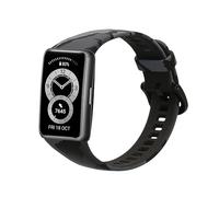 kwmobile Bracelet compatible avec Huawei Band 6 & 6 Pro/Honor Band 7 & 6 - Bracelet de rechange en TPU et en silicone pour fitness tracker - camouflage gris foncé-noir-gris clair