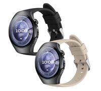 kwmobile Bracelet compatible avec Huawei Watch 5 42mm bracelet - 2x bracelet de rechange en silicone pour fitness tracker