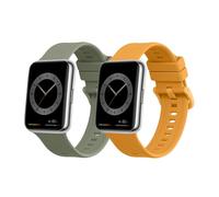 kwmobile Bracelet compatible avec Huawei Watch Fit 2 bracelet - 2x bracelet de rechange en silicone pour fitness tracker