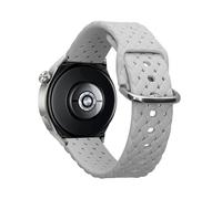 kwmobile Bracelet compatible avec Huawei Watch GT 3 Pro (43mm) / Watch GT 3 (42mm) Bracelet - Bracelet de rechange pour Fitness Tracker en Silicone - gris
