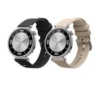 kwmobile Bracelet compatible avec Huawei Watch GT5 41mm / GT5 Pro 42mm / Watch GT4 41mm - 2x bracelet de rechange en silicone pour fitness tracker