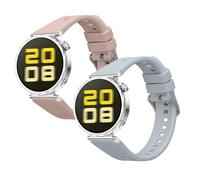 kwmobile Bracelet compatible avec Huawei Watch GT5 41mm / GT5 Pro 42mm / Watch GT4 41mm bracelet - 2x bracelet de rechange en silicone pour fitness tracker