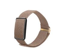 kwmobile Bracelet compatible avec Polar Loop - Bracelets de rechange en nylon pour fitness tracker - beige