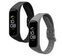 kwmobile Bracelet compatible avec Samsung Galaxy Fit 2 bracelet - 2x bracelet de rechange en silicone pour fitness tracker
