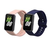 kwmobile Bracelet compatible avec Samsung Galaxy Fit 3 bracelet - 2x bracelet de rechange en silicone pour fitness tracker