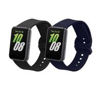 kwmobile Bracelet compatible avec Samsung Galaxy Fit 3 bracelet - 2x bracelet de rechange en silicone pour fitness tracker