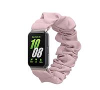 kwmobile Bracelet compatible avec Samsung Galaxy Fit 3 - Bracelet de rechange design chouchou pour fitness tracker - lavande