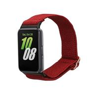 kwmobile Bracelet Compatible avec Samsung Galaxy Fit 3 - Bracelets de Rechange en Nylon pour Fitness Tracker - Rouge