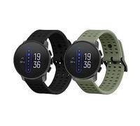 kwmobile Bracelet compatible avec Suunto 9 Peak Pro/ 9 peak / 5 peak/Vertical bracelet - 2x bracelet de rechange en silicone pour fitness tracker