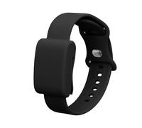 kwmobile Bracelet compatible avec Whoop 5.0 / Whoop 4.0/3.0 bracelet - Bracelet de rechange pour fitness tracker en TPU - noir