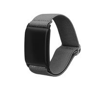 kwmobile Bracelet compatible avec Whoop 5.0 / Whoop 4.0/3.0 - Bracelets de rechange en nylon pour fitness tracker - gris foncé