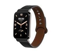 kwmobile Bracelet Compatible avec Xiaomi Mi Band 7 Pro - Bracelet de Rechange en Cuir Véritable pour Fitness Tracker