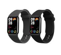kwmobile Bracelet compatible avec Xiaomi Mi Band 8 Pro bracelet - 2x bracelet de rechange en silicone pour fitness tracker