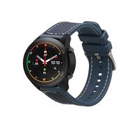 kwmobile Bracelet Compatible avec Xiaomi Mi Watch Color Sport / S1 Active - Bracelet de Rechange pour Fitness Tracker en Silicone et Nylon - Bleu foncé