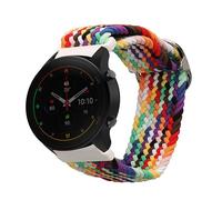 kwmobile Bracelet compatible avec Xiaomi Mi Watch/Mi Watch Color Sport - Bracelets de rechange en nylon pour fitness tracker - multicolore