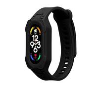 kwmobile Bracelet compatible avec Xiaomi Smart Band 10 / Smart Band 9/8 7 6 5 4 3 - Bracelet de rechange en silicone pour fitness tracker