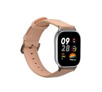 kwmobile Bracelet Compatible avec Xiaomi Smart Band 8 Pro/Band 9 Pro/Redmi Watch 5 / Redmi Watch 4 - Bracelet de Rechange en Cuir Véritable pour Fitness Tracker