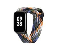 kwmobile Bracelet compatible avec Xiaomi Smart Band 8 Pro/Band 9 Pro/Redmi Watch 5 / Redmi Watch 4 - Bracelets de rechange en nylon pour fitness tracker - bleu-jaune-gris