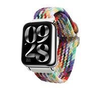 kwmobile Bracelet compatible avec Xiaomi Smart Band 8 Pro/Band 9 Pro/Redmi Watch 5 / Redmi Watch 4 - Bracelets de rechange en nylon pour fitness tracker - multicolore