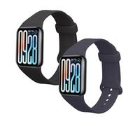 kwmobile Bracelet compatible avec Xiaomi Smart Band 8 Pro/Smart Band 9 Pro bracelet - 2x bracelet de rechange en silicone pour fitness tracker