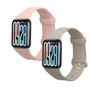 kwmobile Bracelet compatible avec Xiaomi Smart Band 8 Pro/Smart Band 9 Pro bracelet - 2x bracelet de rechange en silicone pour fitness tracker