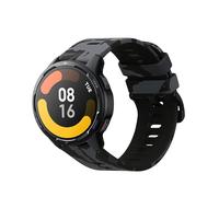 kwmobile Bracelet compatible avec Xiaomi Watch S4/S4 Sport/S3/S2/Watch S1 Active/Redmi Watch 5 Active - Bracelet de rechange en TPU et en silicone pour fitness tracker - camouflage