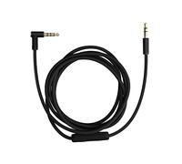 kwmobile Câble compatible avec Beats Studio 3/2 / 1 / Solo 3/2 - Câble de Rechange 3.5mm pour Casque Audio avec Micro et Contrôle Volume