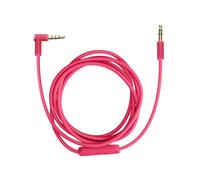kwmobile Câble compatible avec Beats Studio 3/2 / 1 / Solo 3/2 - Câble de Rechange 3.5mm pour Casque Audio avec Micro et Contrôle Volume