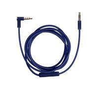 kwmobile Câble compatible avec Beats Studio 3/2 / 1 / Solo 3/2 - Câble de Rechange 3.5mm pour Casque Audio avec Micro et Contrôle Volume