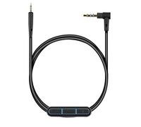 kwmobile Câble Compatible avec Bose QuietComfort 35 / 35II / 25 / QC25 / QC35 II / QC35 / on-Ear 2 / OE2 / OE2i / SoundTrue - Câble de Rechange 3.5mm pour Casque Audio avec Micro et Contrôle Volume