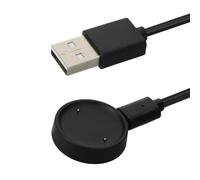 kwmobile Câble USB compatible avec Amazfit Bip 6 / Active 2 A2437 A2434 câble - Câble rechange chargeur fitness tracker montre connectée - noir