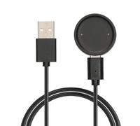 kwmobile Câble USB Compatible avec Amazfit Bip 6 / Amazfit Active2 (A2437) câble - Câble Rechange Chargeur Fitness Tracker Montre connectée - Noir