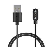 kwmobile Câble USB compatible avec Blackview R30 Pro / R8 / R3 / X2 / X1 / Letsfit/Fitpolo câble - Câble rechange chargeur fitness tracker montre connectée - noir
