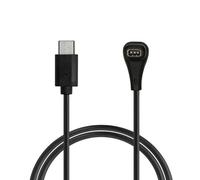 kwmobile Câble USB compatible avec COROS PACE Pro/PACE 4 / APEX 4 / NOMAD - Câble rechange Type C pour chargement smart watch - Chargeur fitness tracker montre connectée - noir