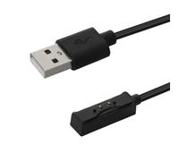 kwmobile Câble USB compatible avec COROS Rate Monitor câble - Câble rechange chargeur fitness tracker montre connectée - noir