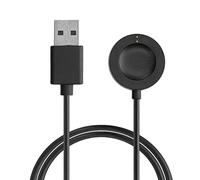 kwmobile Câble USB Compatible avec Fossil Gen 6 5 4 Smartwatch/Skagen Falster 2 câble - Câble Rechange Chargeur Fitness Tracker Montre connectée - Noir