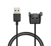 kwmobile Câble USB compatible avec Garmin Vivosmart HR Plus/Approach X40 câble - Câble rechange chargeur fitness tracker montre connectée - noir