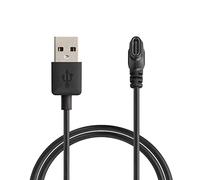kwmobile Câble USB Compatible avec Huami Amazfit Falcon - Câble Rechange Type C pour Chargement Smart Watch - Chargeur Fitness Tracker Montre connectée - Noir