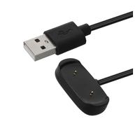 kwmobile Câble USB compatible avec Huami Amazfit GTS 4 Mini/GTS 2 Mini/T-Rex Pro - Câble rechange Type C pour chargement smart watch - Chargeur fitness tracker montre connectée - noir