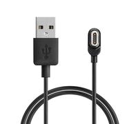 kwmobile Câble USB Compatible avec imoo Watch Phone Z7 / Z8 / Z9 / Z10 câble - Câble Rechange Chargeur Fitness Tracker Montre connectée - Noir