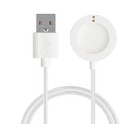 kwmobile Câble USB compatible avec Michael Kors GEN 6 / GEN 5e / GEN 5 / GEN 4 Watch/Skagen Falster 2 câble - Câble rechange chargeur fitness tracker montre connectée - blanc