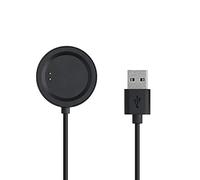 kwmobile Câble USB Compatible avec OnePlus Watch W301GB câble - Câble Rechange Chargeur Fitness Tracker Montre connectée - Noir