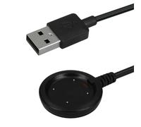 kwmobile Câble USB compatible avec Polar Vantage V / V2/ Vantage M/Ignite/Grit X Pro/X câble - Câble rechange chargeur fitness tracker montre connectée - noir