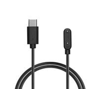 kwmobile Câble USB compatible avec Samsung Galaxy Fit 3 - Câble rechange Type C pour chargement smart watch - Chargeur fitness tracker montre connectée - noir