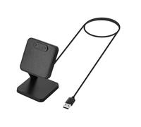 kwmobile Câble USB Compatible avec Samsung Galaxy Fit 3 / Huawei Watch Fit 3 - Câble Rechange Smart Watch - Chargeur Fitness Tracker Montre connectée - Noir