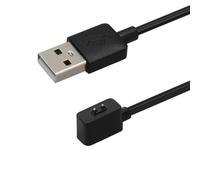 kwmobile Câble USB compatible avec Xiaomi Mi Band 10/9 / 8 / 8Pro / Redmi Watch 3 Active câble - Câble rechange chargeur fitness tracker montre connectée - noir