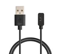 kwmobile Câble USB compatible avec Xiaomi Mi Band 7 Pro/Redmi Watch 3 / Watch 2 Lite câble - Câble rechange chargeur fitness tracker montre connectée - noir