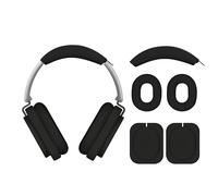 kwmobile Coque 3 en 1 Compatible avec Nothing Headphone (1) Housse - Kit de Protection Complet 3 en 1 Anti-Rayures, Anti-Transpiration et Antichoc pour Casque Audio